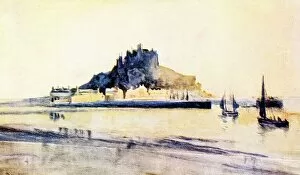 Artwork Collection: St Michael's Mount, Penzance, 1924