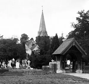 Images Dated 6th April 2020: Stoke Poges Church, Buckinghamshire