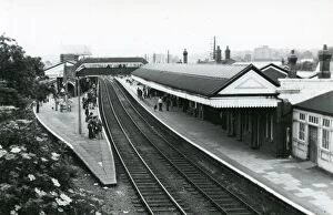 Footbridge Collection: Stratford on Avon Station, 1973