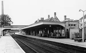 Gloucestershire Station Prints: Stroud Station, Gloucestershire, c. 1950s