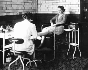 Swindon Medical Fund Society Collection: Swindon Medical Fund Society Chiropody Department