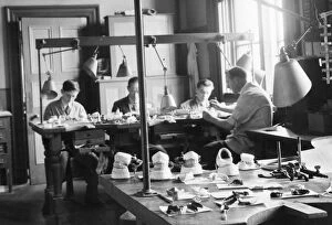 Swindon Medical Fund Society Collection: Swindon Medical Fund Society Dental Mechanics Room