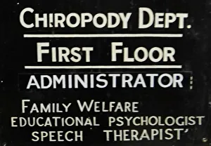 Swindon Medical Fund Society Collection: Swindon Medical Fund Society departments board