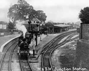Images Dated 26th April 2007: Swindon Town Station, c. 1920