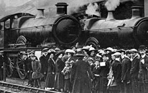 Passengers Collection: Swindon Works Trip, c1910