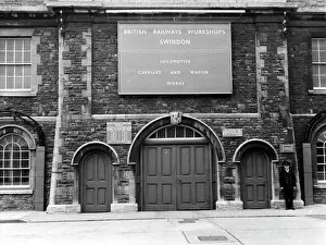 1966 Gallery: Swindon Works tunnel entrance, 1966