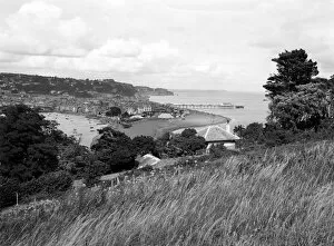 Teignmouth from Shaldon, Devon, August 1930