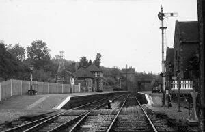 Images Dated 19th January 2016: Tenbury Wells Station, Worcestershire, c.1960s