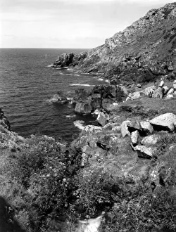 Cornwall Gallery: Treveal Cove, St Ives, June 1946