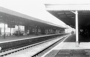 Trowbridge Station Collection: Trowbridge Station, 1960