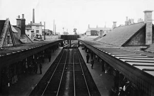 Trowbridge Station Collection: Trowbridge Station, c. 1920s
