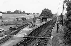 Oxfordshire Collection: Uffington Station, Oxfordshire, c.1950s
