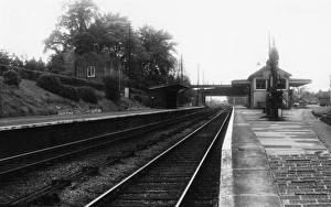 Oxfordshire Collection: Uffington Station, Oxfordshire, May 1957