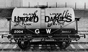 Milk Tanks Gallery: United Dairies Milk Tank, 1927