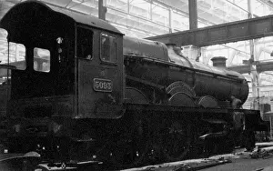4 6 0 Prints: Upton Castle at Swindon Works, December 1961