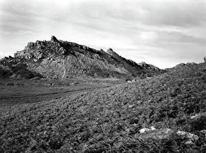 August Collection: Valley of Rocks, Exmoor, 1950