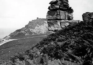 Rocks Collection: Valley of Rocks at Lynton, Devon, 1929
