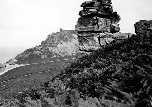 August Collection: Valley of Rocks at Lynton, Devon, 1929