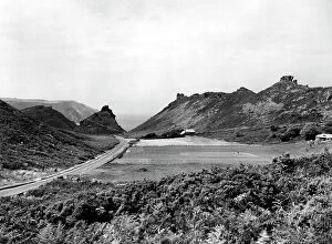 Summer Collection: Valley of Rocks at Lynton, Devon, 1934