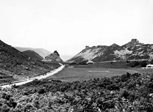 Summer Collection: Valley of Rocks near Lynton in Devon, 1929