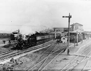 Swindon Gallery: View of Swindon Station, 1895
