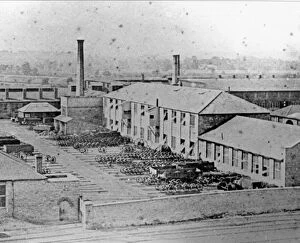 Images Dated 10th July 2007: View of Swindon Works, c1860