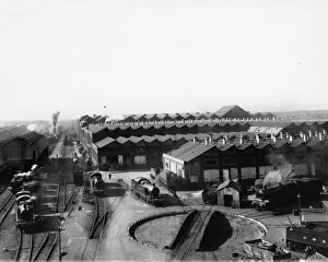 Maps, Plans & Views Gallery: View of Swindon Works, c1930s