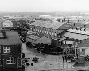 Maps, Plans & Views Gallery: View of Swindon Works, c1980s