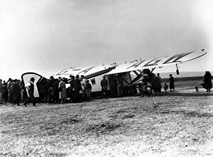 Images Dated 20th February 2013: Westland Wessex plane G-AAGW at Haldon Aerodrome, 1933
