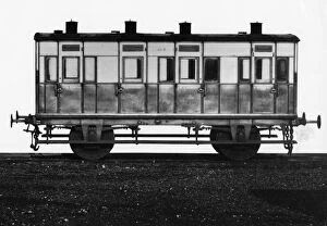 Broad Gauge and Early Rolling Stock Gallery: Four Wheeler Tri-Composite Coach, No.1