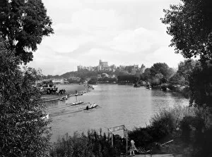 River Thames Gallery: Windsor, August 1928