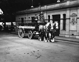 Horse Drawn Vehicles Gallery: Windsor Station, 1948