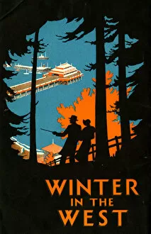 Art Deco Collection: Winter in the West publicity guide, 1933
