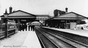 Images Dated 28th April 2016: Wootton Bassett Junction Station, c.1920