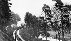 1910s Prints: Yeovil Pen Mill Railway Cutting, Somerset, c. 1910