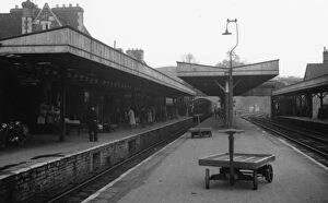 Images Dated 3rd June 2013: Yeovil Town Station, Somerset, c.1950s